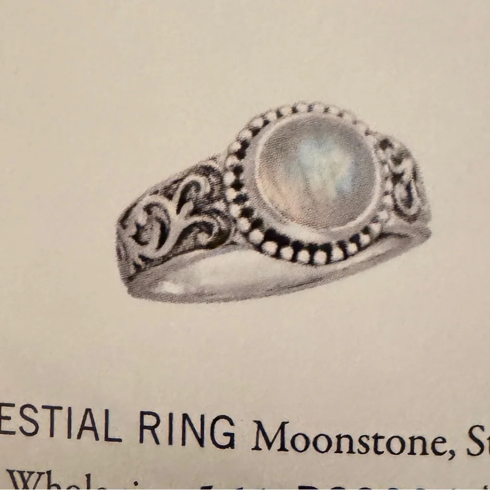 Silpada Celestial Moonstone Ring - Picture 4 of 4